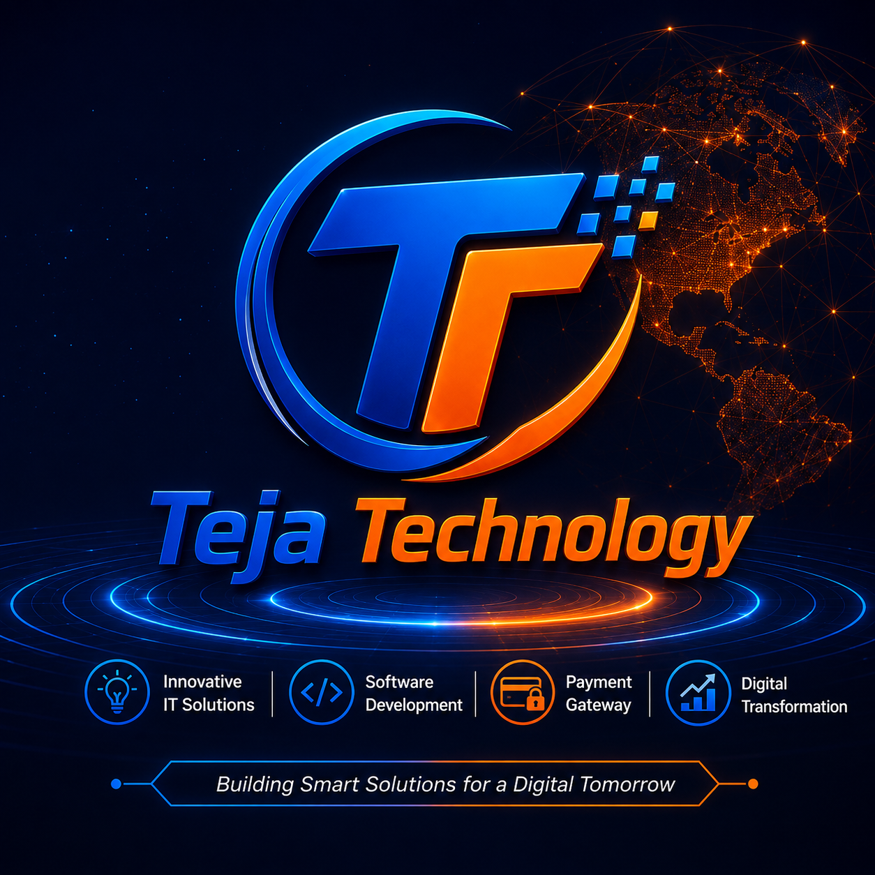 Teja Technology Hero Graphic